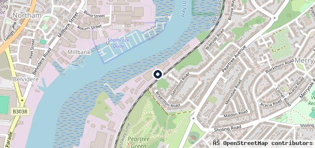 Map showing the location of Woolston Auto Engineering Ltd