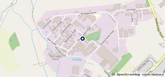 Map showing the location of Jefferies Car Centre | Westbury