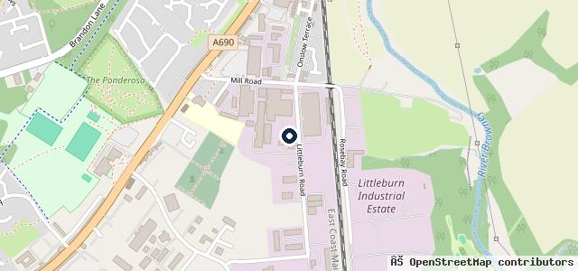 Map showing the location of Mark 1 Automotive Refinement Ltd