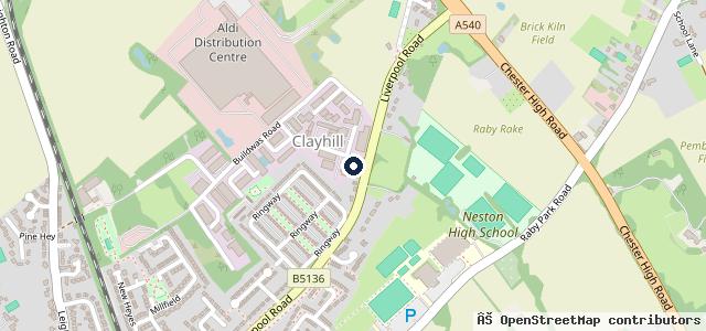 Map showing the location of Lightfoot's Garage & MOT Test Centre
