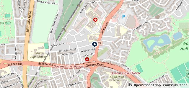 Map showing the location of Maple Autos