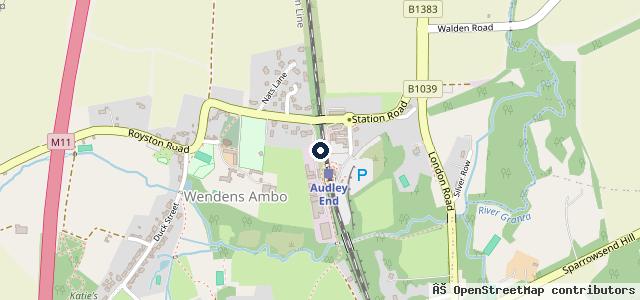 Map showing the location of Chesterford Engineering