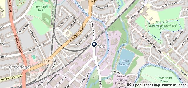 Map showing the location of Field Fleet Services