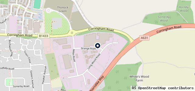 Map showing the location of Diamond Cabs Ltd