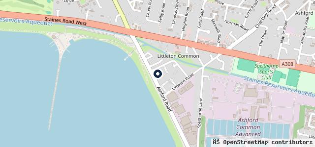 Map showing the location of H & M Advanced Autos