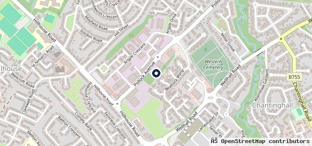 Map showing the location of James Shaw Auto Engineers