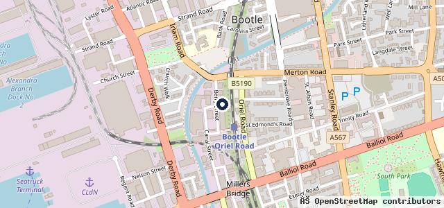 Map showing the location of Holt Garage Services Ltd