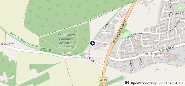 Map showing the location of Kim Cairns Cars Ltd