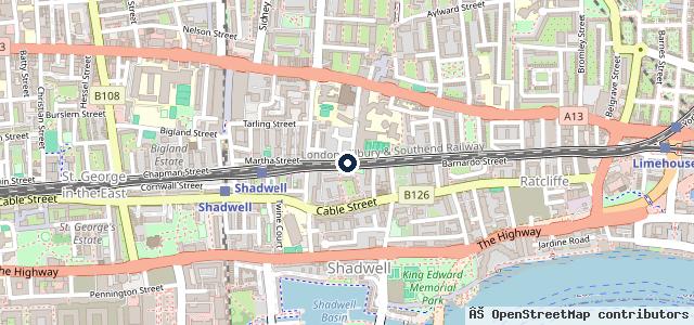 Map showing the location of KPM Automotive
