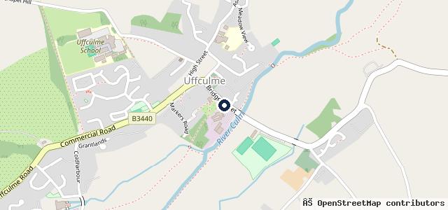 Map showing the location of S G (Uffculme) Ltd