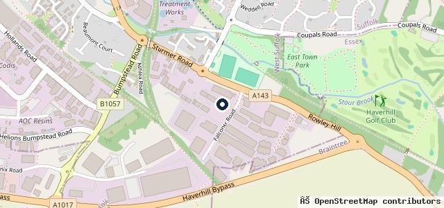 Map showing the location of Motormedic Test Centre Ltd