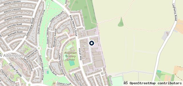 Map showing the location of My Garage