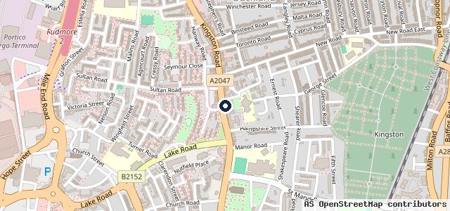 Map showing the location of Roger Downey Motorcycles