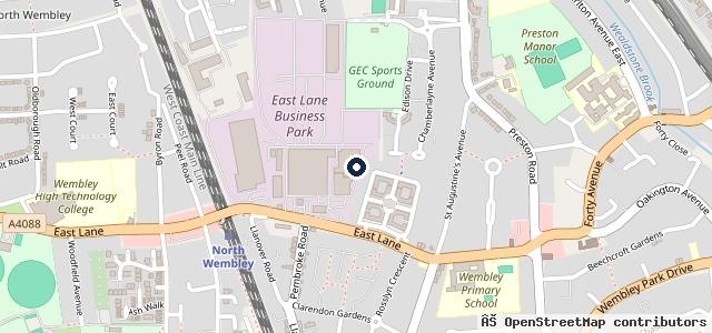 Map showing the location of Sarh Motors MOT