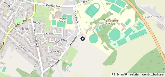 Map showing the location of Stanrod Motors Woodcote **NOT related to Stanrod 2 from Pangbourne