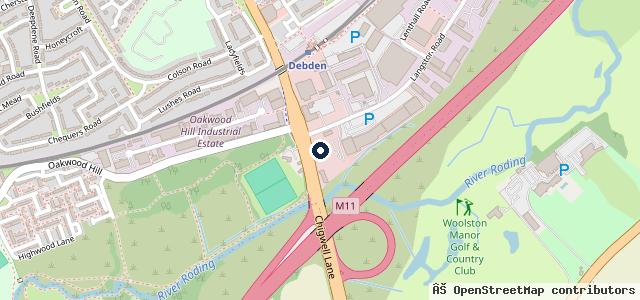 Map showing the location of Sytner Chigwell BMW