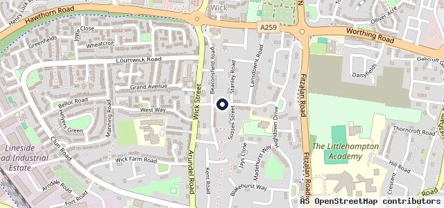 Map showing the location of The Car Surgery