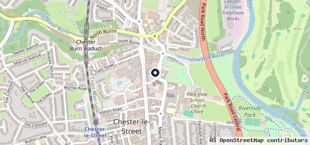 Map showing the location of M D Autoservices