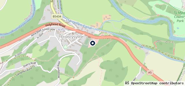 Map showing the location of A N Richards Ltd
