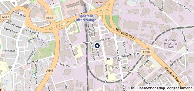Map showing the location of AA Motors