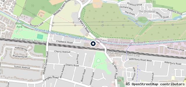 Map showing the location of AAT Advanced Auto Technik- Service & MOT centre Slough