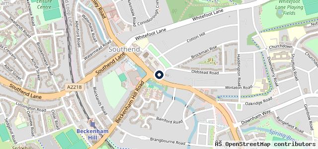 Map showing the location of Ancaster Hyundai