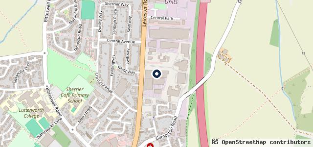 Map showing the location of Aralex Limited