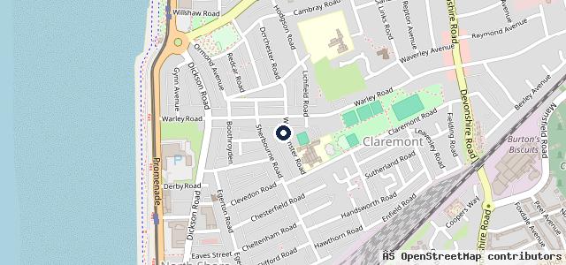 Map showing the location of D F H Auto Ltd