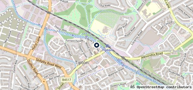 Map showing the location of Aston Street Motors Ltd