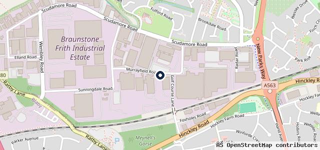 Map showing the location of Ausden Clark Garage Services