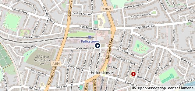 Map showing the location of Auto Renovate
