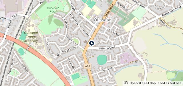 Map showing the location of Autotyre and Garage Services