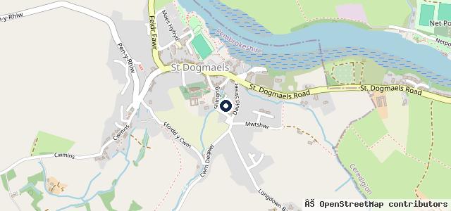 Map showing the location of B V Rees Ltd