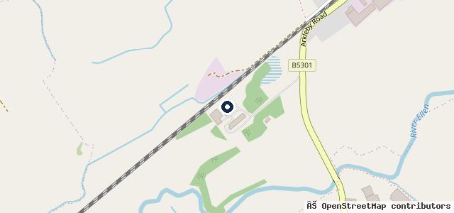 Map showing the location of Brayton Services