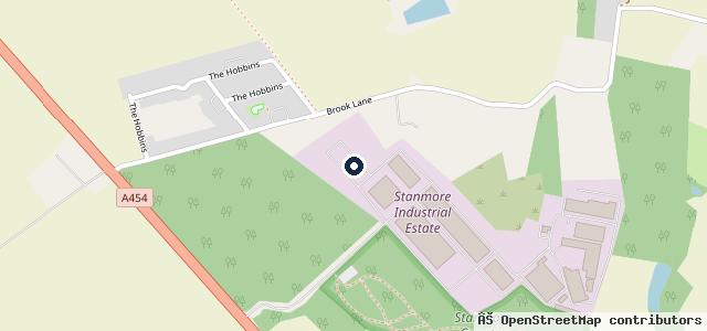 Map showing the location of Bridgnorth Automotive Ltd