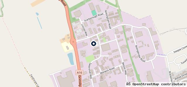 Map showing the location of Brock Automotive Services