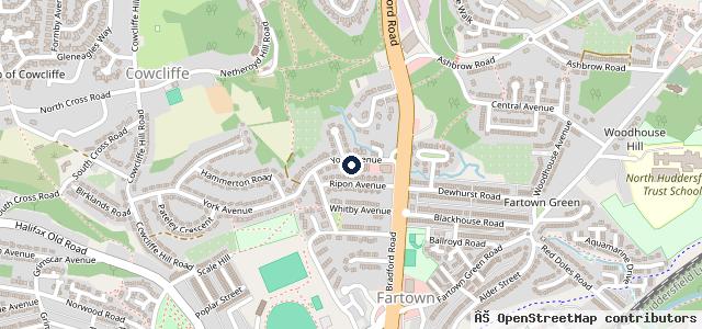 Map showing the location of Auto Fix & mot centre