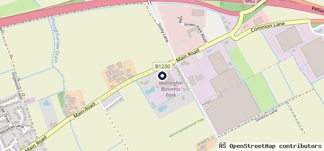 Map showing the location of B R W Performance