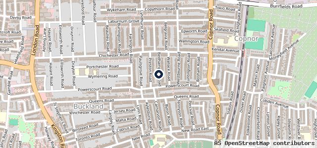 Map showing the location of Cambridge Garage Havant - Volvo Cars