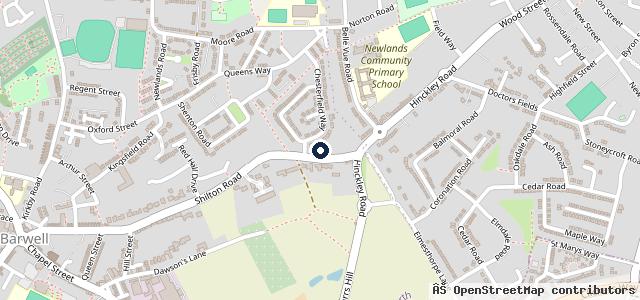 Map showing the location of Cedar Motors Ltd