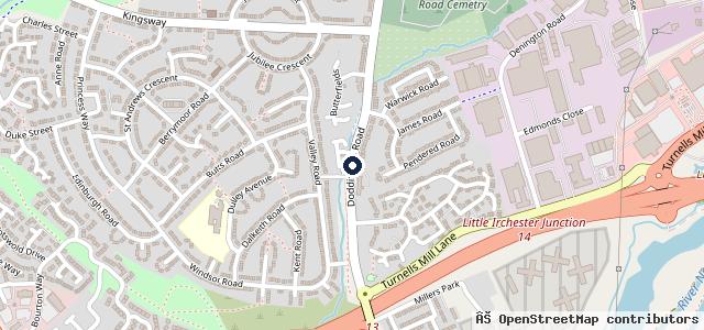 Map showing the location of CGS Auto centre LTD
