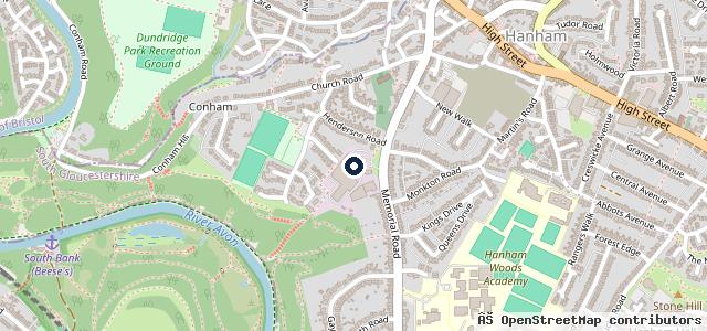 Map showing the location of Chris Palmer Auto Services