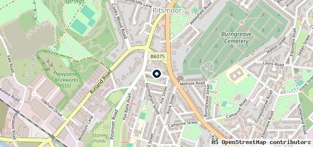 Map showing the location of CC Motors