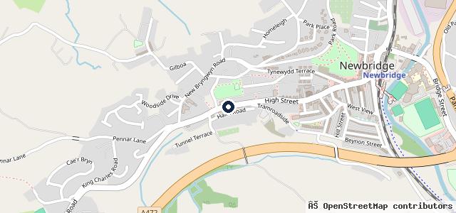 Map showing the location of Newbridge Motors Wales Ltd