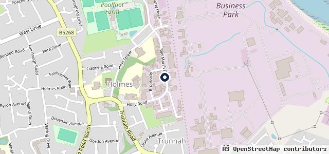Map showing the location of Cleveleys Tyres & Autos (formerly Cleveleys Tyres of Rossall Road)