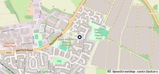 Map showing the location of Cocoon