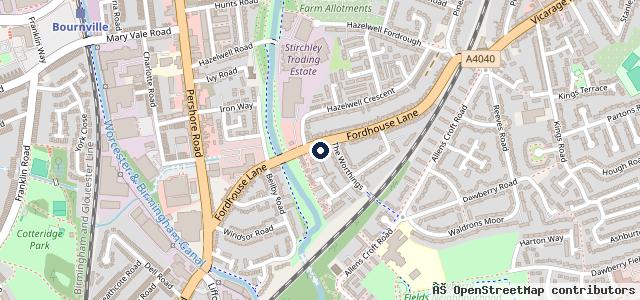 Map showing the location of Conaghan Auto Centre