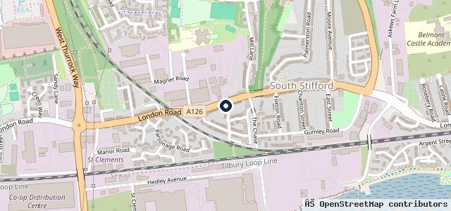 Map showing the location of Crow Windscreens & Autotints group