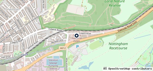 Map showing the location of DOCAR Auto Repair Ltd Nottingham Car Bodywork
