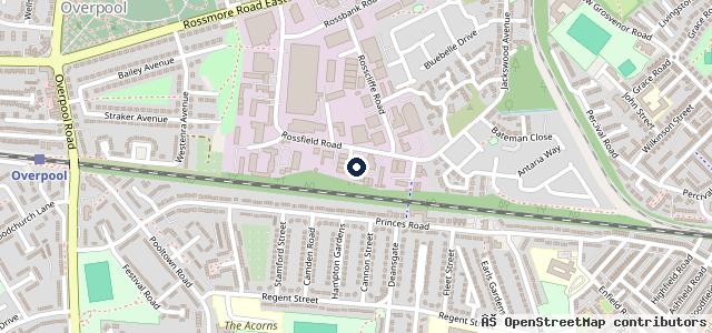 Map showing the location of DTS Services